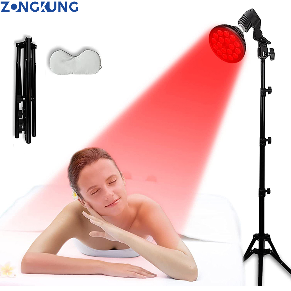 Galvanic Skin Sensor - 赤色および赤外線光線療法ランプ 660nm 850nm 理学療法機器用 顔と体の治療用 アンチエイジング美容機器