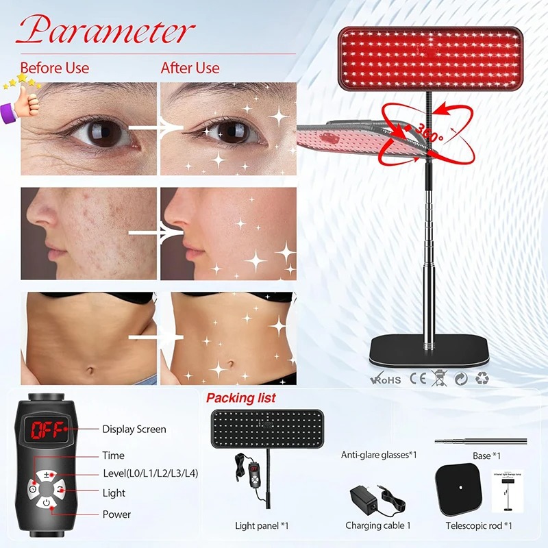 660nm & 850nm 赤外線ライトデバイス 25W L - Galvanic Skin Sensor のレビューと価格