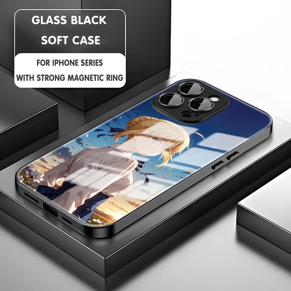 アニメ「Fate」Saberのスマホケース iPhone 1 - Apple Iphone 15 Pro Max のレビューと価格
